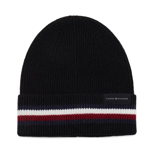 Tommy Hilfiger Czapka CORPORATE | z dodatkiem wełny ze sklepu Gomez Fashion Store w kategorii Czapki zimowe męskie - zdjęcie 184316725