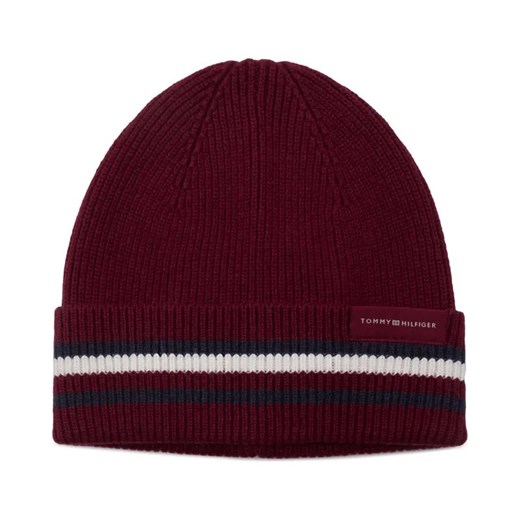 Tommy Hilfiger Czapka CORPORATE | z dodatkiem wełny ze sklepu Gomez Fashion Store w kategorii Czapki zimowe męskie - zdjęcie 184316735