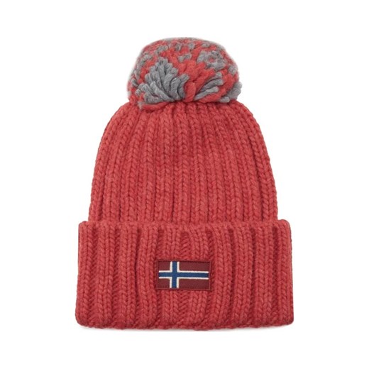 Napapijri Czapka SEMIURY | z dodatkiem wełny ze sklepu Gomez Fashion Store w kategorii Czapki zimowe damskie - zdjęcie 184316756