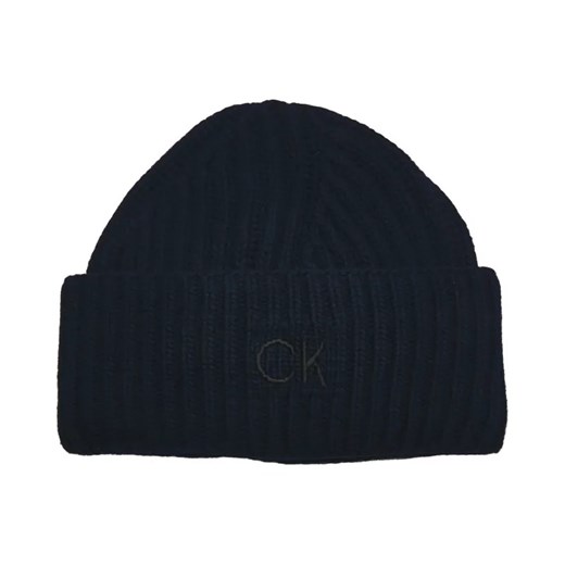 Calvin Klein Czapka ELEVATED | z dodatkiem wełny i kaszmiru ze sklepu Gomez Fashion Store w kategorii Czapki zimowe męskie - zdjęcie 184316848