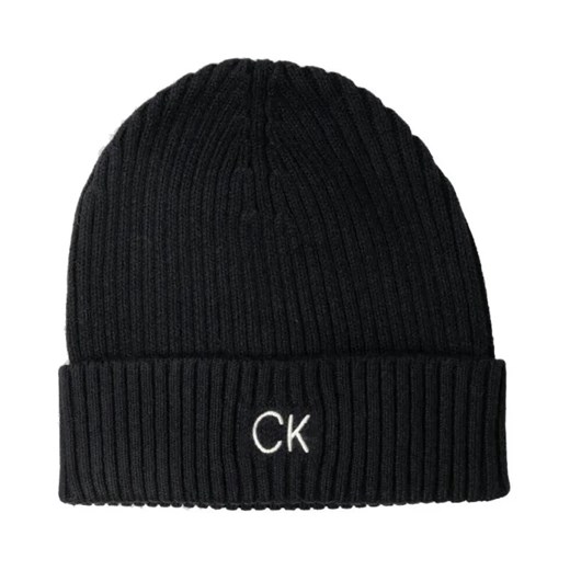 Calvin Klein Czapka | z dodatkiem kaszmiru ze sklepu Gomez Fashion Store w kategorii Czapki zimowe męskie - zdjęcie 184316867