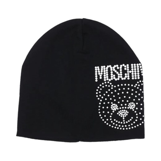 Moschino Wełniana Czapka ze sklepu Gomez Fashion Store w kategorii Czapki zimowe damskie - zdjęcie 184316879
