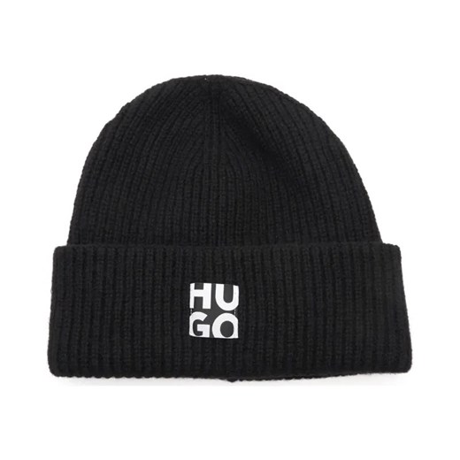 HUGO Czapka Women-X 692 | z dodatkiem wełny i kaszmiru ze sklepu Gomez Fashion Store w kategorii Czapki zimowe damskie - zdjęcie 184316929