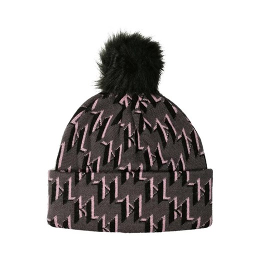 Karl Lagerfeld Wełniana czapka Beanie ze sklepu Gomez Fashion Store w kategorii Czapki zimowe damskie - zdjęcie 184316949