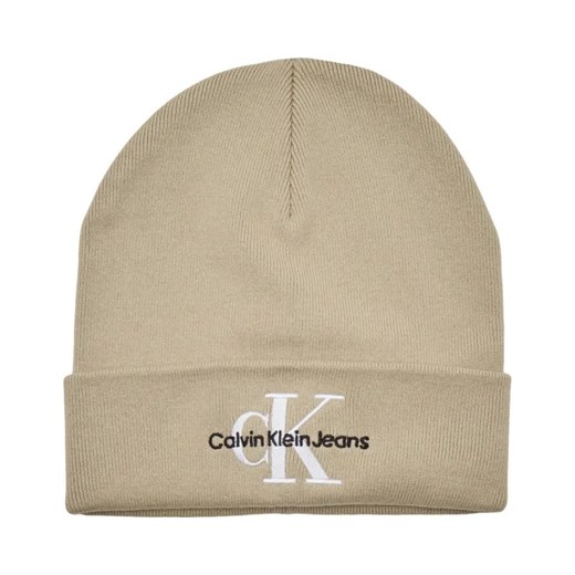 Calvin Klein Jeans Czapka MONOLOGO EMBRO ze sklepu Gomez Fashion Store w kategorii Czapki zimowe męskie - zdjęcie 184316958