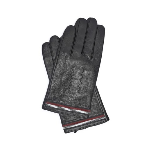 Tommy Hilfiger Skórzane rękawiczki do smartfona CORP LOVE ze sklepu Gomez Fashion Store w kategorii Rękawiczki męskie - zdjęcie 184317416
