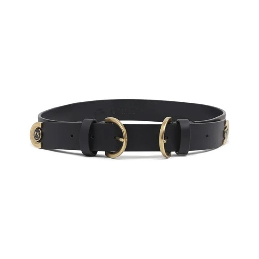 Pinko Skórzany pasek NADAL H3 BELT VITELLO ze sklepu Gomez Fashion Store w kategorii Paski damskie - zdjęcie 184317445