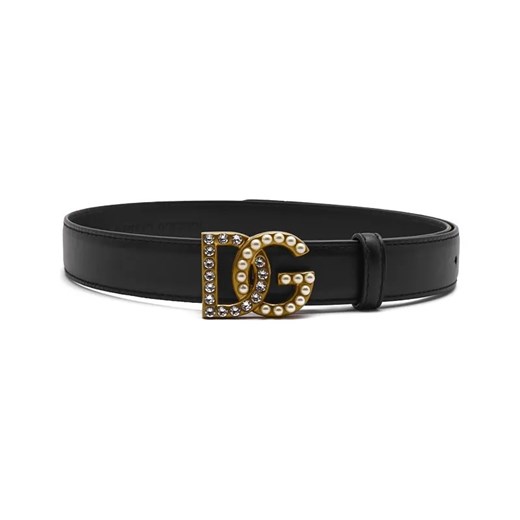 Dolce & Gabbana Skórzany pasek ze sklepu Gomez Fashion Store w kategorii Paski damskie - zdjęcie 184317529