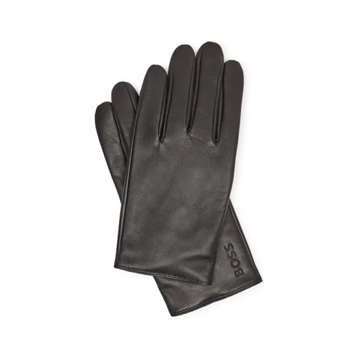 BOSS ORANGE Skórzane rękawiczki do smartfona ze sklepu Gomez Fashion Store w kategorii Rękawiczki męskie - zdjęcie 184317568