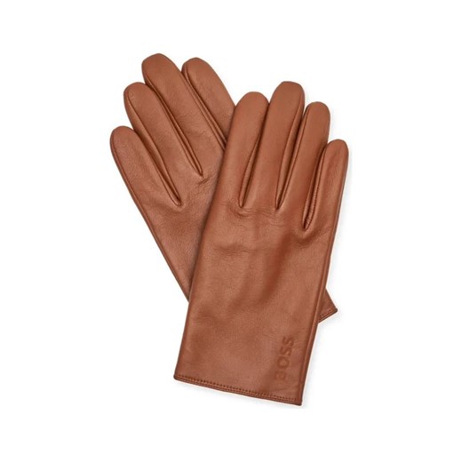 BOSS ORANGE Skórzane rękawiczki do smartfona ze sklepu Gomez Fashion Store w kategorii Rękawiczki męskie - zdjęcie 184317588