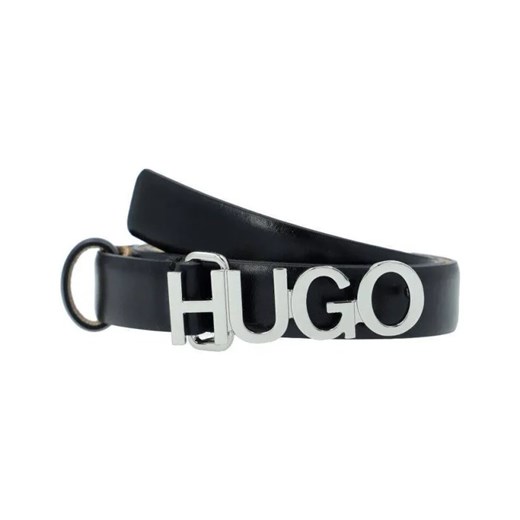 HUGO Skórzany pasek Zula ze sklepu Gomez Fashion Store w kategorii Paski damskie - zdjęcie 184317629
