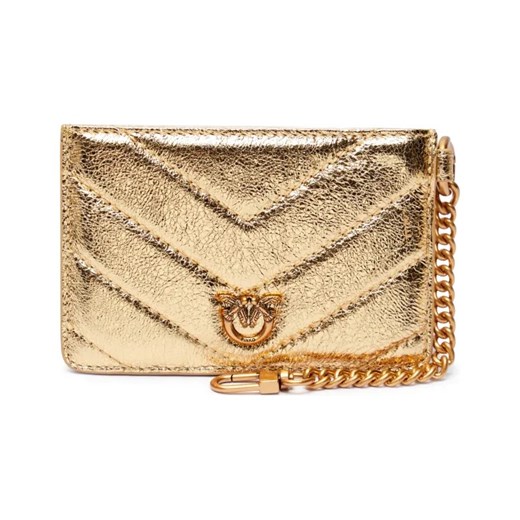 Pinko Skórzane etui na karty CHAIN ze sklepu Gomez Fashion Store w kategorii Etui - zdjęcie 184317675