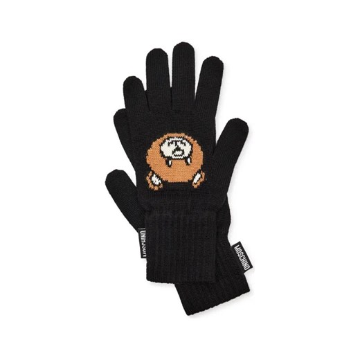 Moschino Rękawiczki | z dodatkiem wełny ze sklepu Gomez Fashion Store w kategorii Rękawiczki damskie - zdjęcie 184317679