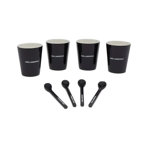 Karl Lagerfeld Zestaw kubków k/essential coffee set 75ml ze sklepu Gomez Fashion Store w kategorii Kubki - zdjęcie 184317766