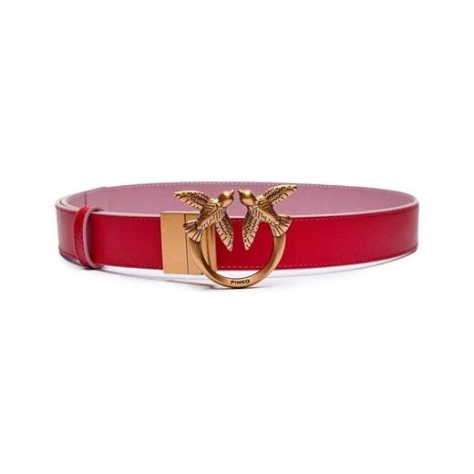 Pinko Skórzany dwustronny pasek LOVE BERRY ze sklepu Gomez Fashion Store w kategorii Paski damskie - zdjęcie 184317818