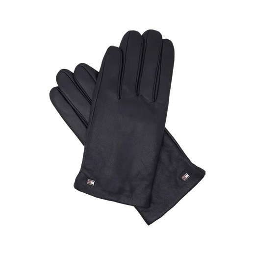Tommy Hilfiger Skórzane rękawiczki ESSENTIAL FLAG ze sklepu Gomez Fashion Store w kategorii Rękawiczki męskie - zdjęcie 184318018