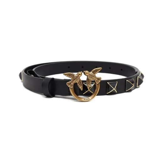 Pinko Skórzany pasek LOVE BERRY H2 BELT VITELLO SET ze sklepu Gomez Fashion Store w kategorii Paski damskie - zdjęcie 184318057