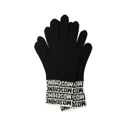 Moschino Rękawiczki | z dodatkiem wełny ze sklepu Gomez Fashion Store w kategorii Rękawiczki damskie - zdjęcie 184318078