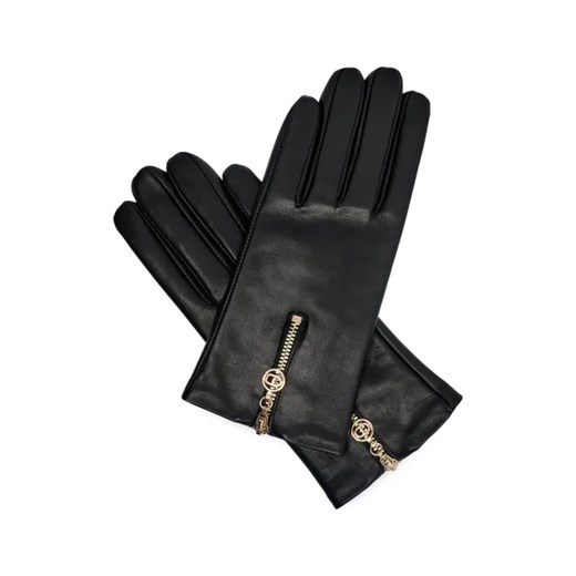 TWINSET Skórzane rękawiczki ze sklepu Gomez Fashion Store w kategorii Rękawiczki damskie - zdjęcie 184318147