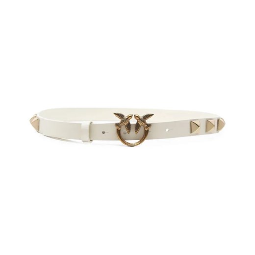 Pinko Skórzany pasek LOVE BERRY H2 BELT VITELLO SET ze sklepu Gomez Fashion Store w kategorii Paski damskie - zdjęcie 184318235