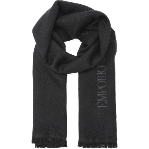 Emporio Armani Wełniany szal ze sklepu Gomez Fashion Store w kategorii Szaliki męskie - zdjęcie 184318546