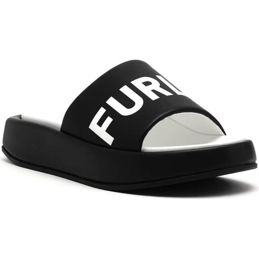 Furla Klapki REAL | z dodatkiem skóry ze sklepu Gomez Fashion Store w kategorii Klapki damskie - zdjęcie 184318767
