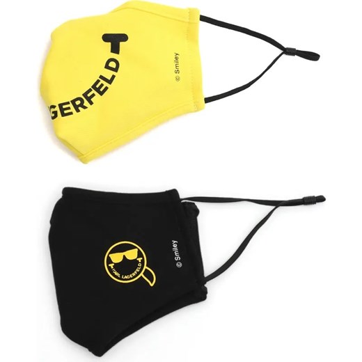Karl Lagerfeld Maska 2-pack KARL X SMILEY FACEMASK ze sklepu Gomez Fashion Store w kategorii Maseczki ochronne - zdjęcie 184318935