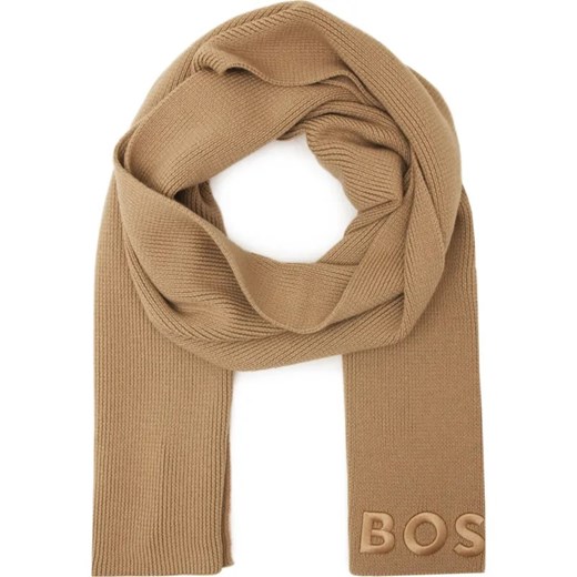 BOSS BLACK Wełniany szal Lara ze sklepu Gomez Fashion Store w kategorii Szaliki i chusty damskie - zdjęcie 184318995
