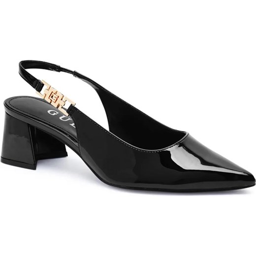 Guess Czółenka na słupku ZABELA | z dodatkiem skóry ze sklepu Gomez Fashion Store w kategorii Czółenka - zdjęcie 184318999