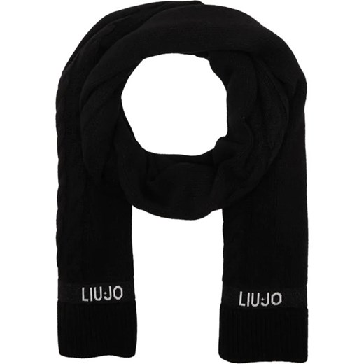 Liu Jo Sport Szal | z dodatkiem wełny ze sklepu Gomez Fashion Store w kategorii Szaliki i chusty damskie - zdjęcie 184319117