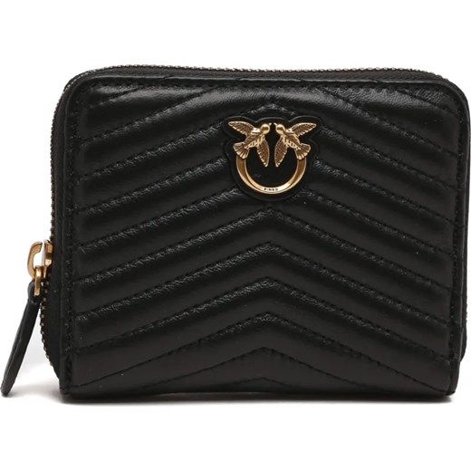 Pinko Skórzany portfel TAYLOR ZIP AROUND SHEEP NAPPA ze sklepu Gomez Fashion Store w kategorii Portfele damskie - zdjęcie 184319306