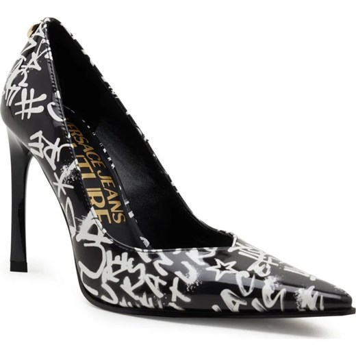 Versace Jeans Couture Szpilki ze sklepu Gomez Fashion Store w kategorii Czółenka - zdjęcie 184319677