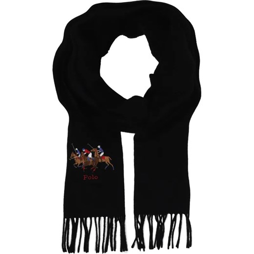 POLO RALPH LAUREN Wełniany szal ze sklepu Gomez Fashion Store w kategorii Szaliki męskie - zdjęcie 184319845