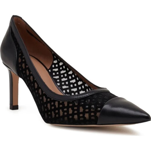 BOSS BLACK Skórzane szpilki Janet_Pump70_MEFLK ze sklepu Gomez Fashion Store w kategorii Czółenka - zdjęcie 184319886
