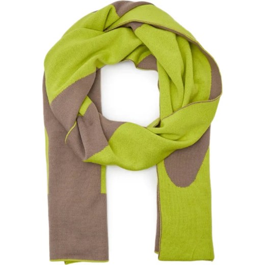 BOSS GREEN Dwustronny szal Acro_Scarf-X | z dodatkiem wełny ze sklepu Gomez Fashion Store w kategorii Szaliki męskie - zdjęcie 184319919