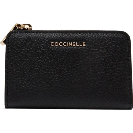 Coccinelle Skórzany portfel NOIR ze sklepu Gomez Fashion Store w kategorii Portfele damskie - zdjęcie 184320175