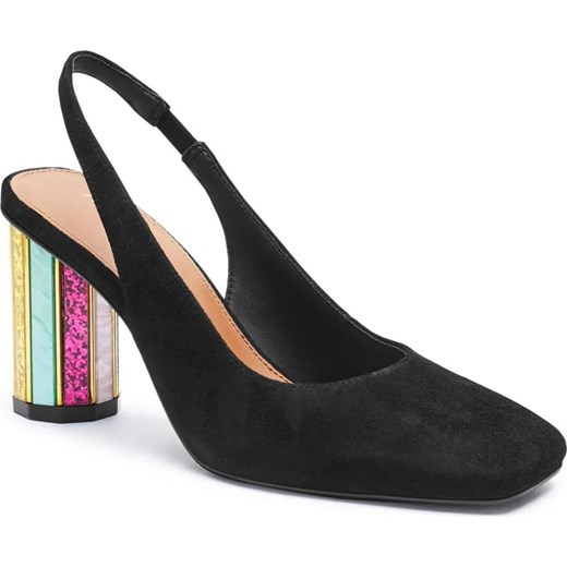 Kurt Geiger Skórzane czółenka na słupku 225-PERSPEX ze sklepu Gomez Fashion Store w kategorii Czółenka - zdjęcie 184320569