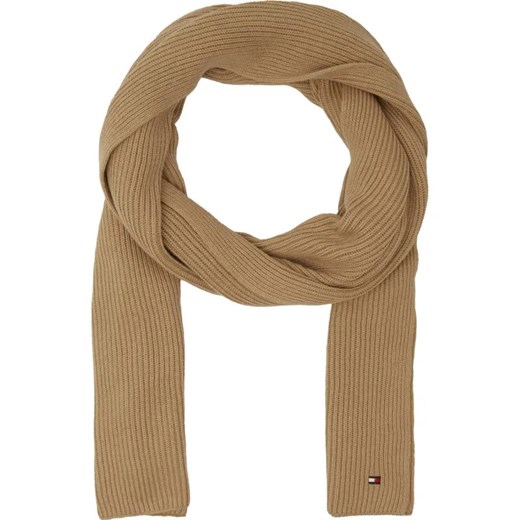 Tommy Hilfiger Szal ESSENTIAL FLAG SCARF | z dodatkiem kaszmiru ze sklepu Gomez Fashion Store w kategorii Szaliki i chusty damskie - zdjęcie 184320616