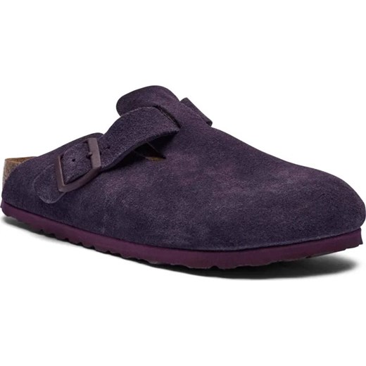 Birkenstock Skórzane mule BOSTON ze sklepu Gomez Fashion Store w kategorii Klapki damskie - zdjęcie 184320619