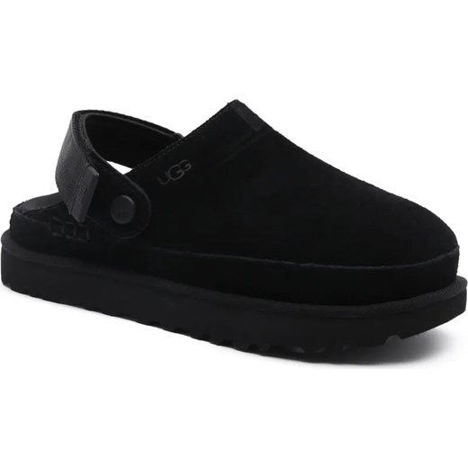 UGG Skórzane mule W GOLDENSTAR CLOG ze sklepu Gomez Fashion Store w kategorii Klapki damskie - zdjęcie 184320835