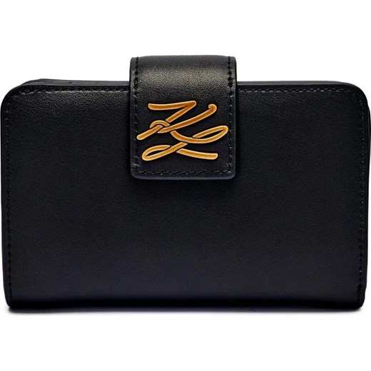Karl Lagerfeld Skórzany portfel K/AUTOGRAPH MD ze sklepu Gomez Fashion Store w kategorii Portfele damskie - zdjęcie 184320935