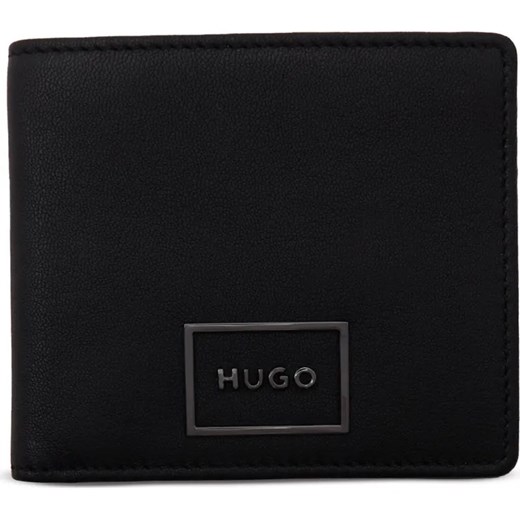 HUGO Skórzany portfel Elliott 2.0 8 cc ze sklepu Gomez Fashion Store w kategorii Portfele męskie - zdjęcie 184321085