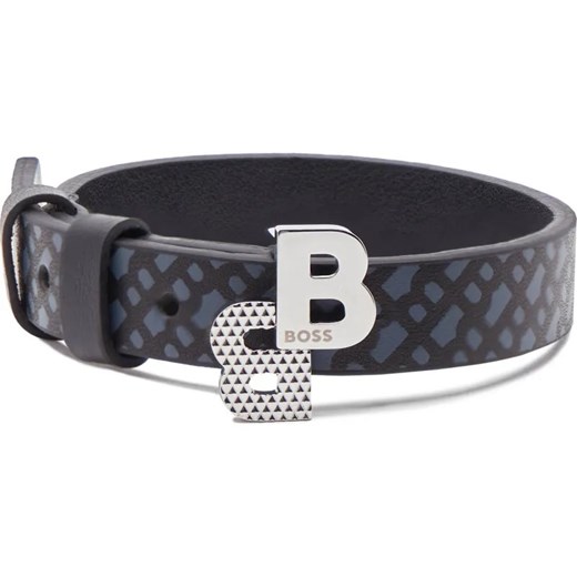 BOSS BLACK Skórzana bransoleta B-DOUBLEB One Size Gomez Fashion Store okazja