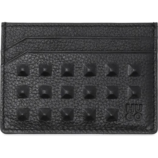 HUGO Skórzane etui na karty Elliott studs S ze sklepu Gomez Fashion Store w kategorii Etui - zdjęcie 184321385
