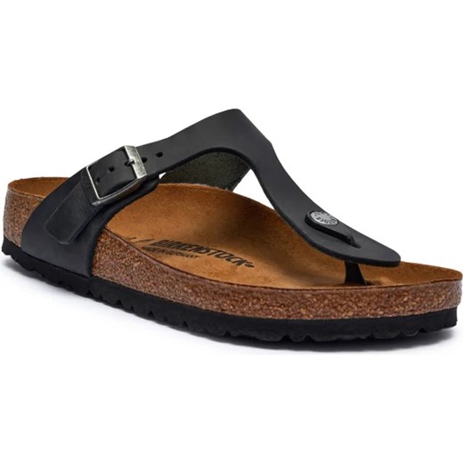 Birkenstock Skórzane japonki Gizeh ze sklepu Gomez Fashion Store w kategorii Klapki damskie - zdjęcie 184321409
