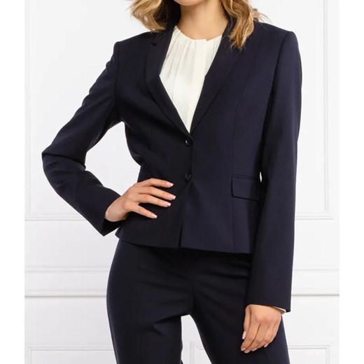 BOSS BLACK Wełniana marynarka Jaru | Regular Fit ze sklepu Gomez Fashion Store w kategorii Marynarki damskie - zdjęcie 184321828