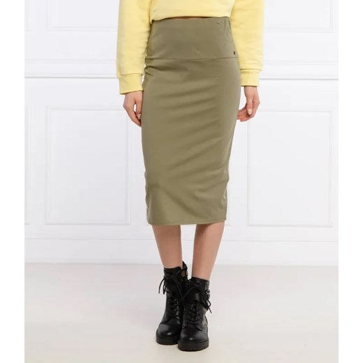 Superdry Spódnica CLASSIC | high waist ze sklepu Gomez Fashion Store w kategorii Spódnice - zdjęcie 184321979