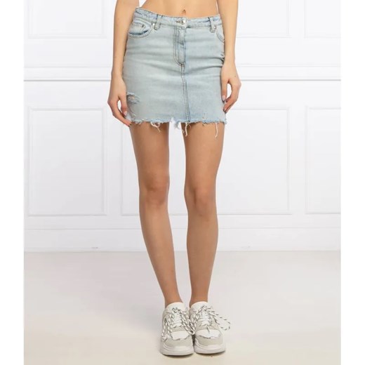 MSGM Jeansowa spódnica ze sklepu Gomez Fashion Store w kategorii Spódnice - zdjęcie 184322066