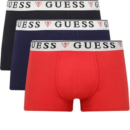 Guess Underwear  Bokserki 3-pack HERO | cotton stretch ze sklepu Gomez Fashion Store w kategorii Majtki męskie - zdjęcie 184322117