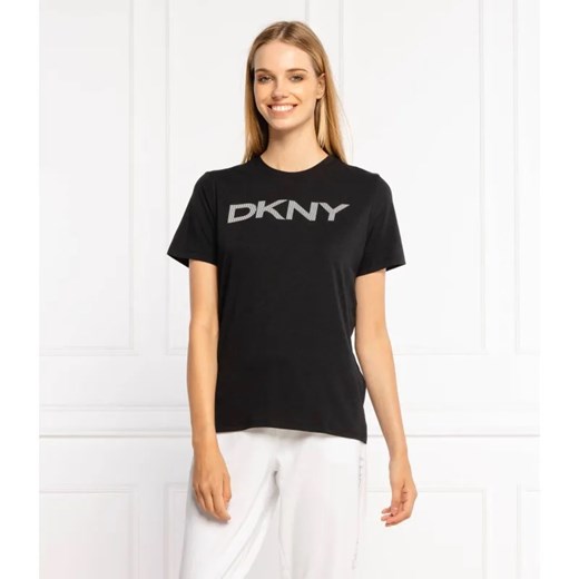 DKNY Sport T-shirt | Regular Fit ze sklepu Gomez Fashion Store w kategorii Bluzki damskie - zdjęcie 184322128